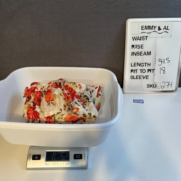 Urban Outfitters Women Kamaryn Mini Dress Size L Floral Red Cream Ruched Y2K NEW - Picture 14 of 14